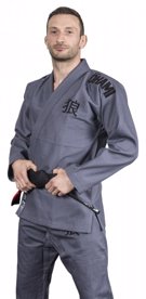 OKAMI BJJ Gi kanji NextGen -GREY